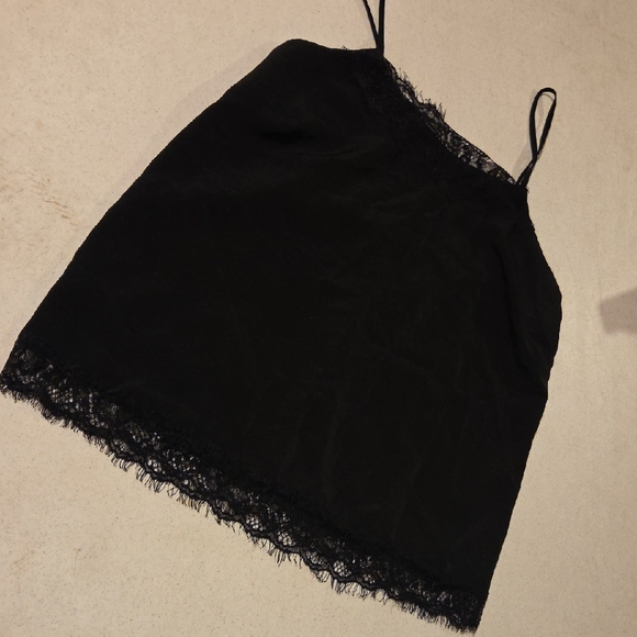 Brat Star Black Cami with Lace Detail - Picture 1 of 7
